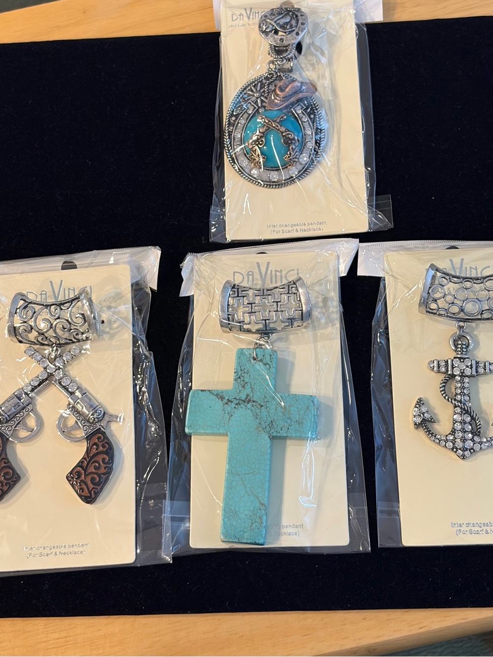 Bundle of 4 DaVinci pendants